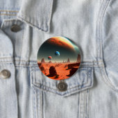 アースこれは火星呼び出し、ボタンバッジ 缶バッジ (インサイチュ)