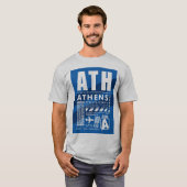 アースアテネエアポート Tシャツ (正面フル)