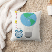 アースアワー クッション (ブランケット)