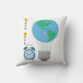 アースアワー クッション (裏面)