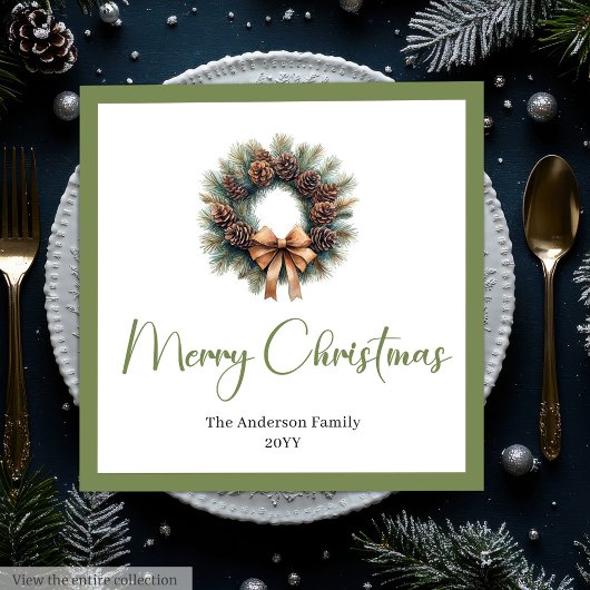 アースィーボヘミアンシンプルクリスマスリースパーティー