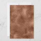 アースィ フローラル アーチ ドライパーム セージグリーン ウェディング 招待状 (裏面)