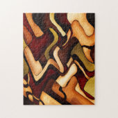 アースウィーブ素晴らし抽象芸術デジタル ジグソーパズル (縦)