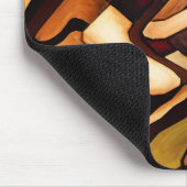 アースウィーブ素晴らし抽象芸術デジタル マウスパッド (コーナー)