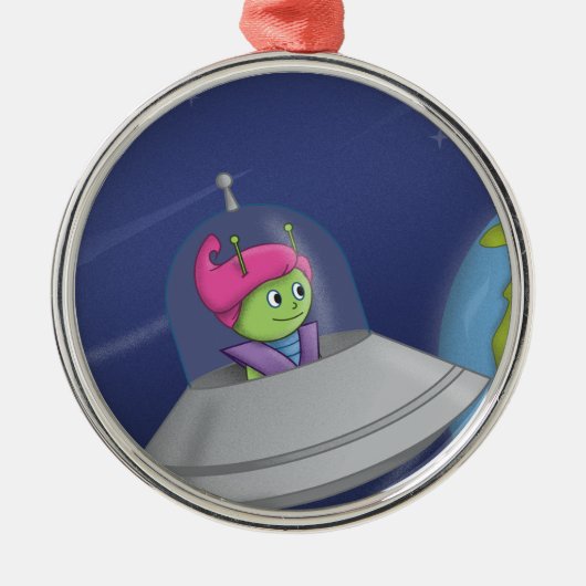 アースエレメンタリーホリデイオーナメント メタルオーナメント (正面)