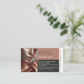 アースカスタムトーン写真代理店化粧 名刺 (スタンド正面)