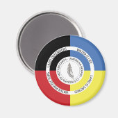 アースカストディッド磁石（円形） マグネット (正面/裏面)