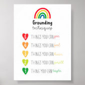 アースカラフルテクニックのポスター ポスター (正面)