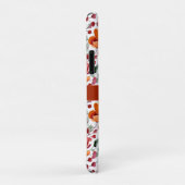 アースカラーと秋の花のモノグラム Case-Mate iPhoneケース (裏面/右)