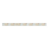 アースカラーの花 ボヘミアンスタイル エレガントなサグリーン グログランリボン (正面)