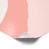 アースカラー ウェーブストライプ ミニマル 春 夏 ポスター (コーナー)