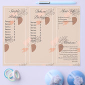 アースカラー コラージュ イベントプランナー チラシ (シングル)