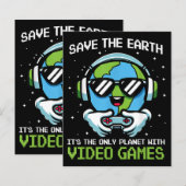 アースガ救マーデザインおもしろい- Earth Day Video Ga (正面/裏面)