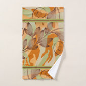 アースコンテンポラリートーン浴用タオルセット バスタオルセット (ハンドタオル)