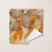 アースコンテンポラリートーン浴用タオルセット バスタオルセット (ウォッシュタオル)