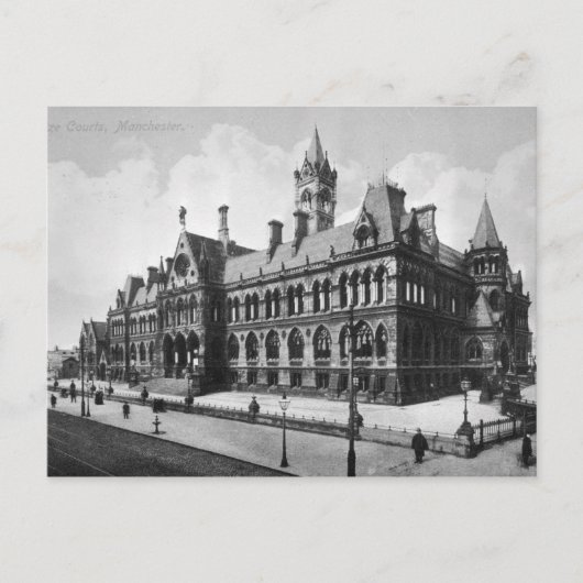 アースサイズコート，マンチェスター， c.1910 ポストカード (正面)