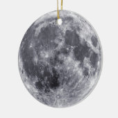 アースサイド&ファーサイドオブムーンオーナメント セラミックオーナメント (左)