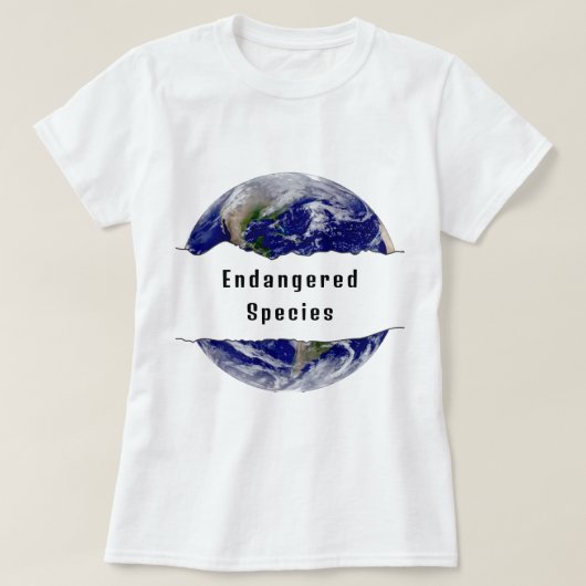 アースシャツ Tシャツ (デザイン正面)