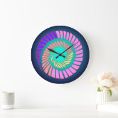 アーススパイラル壁時計 ラージ壁時計 (ホーム)