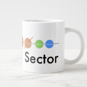 アースセクタージャンボコーヒーマグ ジャンボコーヒーマグカップ (右)