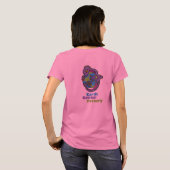 アースセンター陶器Tシャツのポケットロゴ Tシャツ (裏面フル)