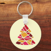 アースタイリッシュトモダン・クリスマスツリー キーホルダー (正面)