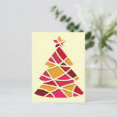 アースタイリッシュトモダン・クリスマスツリー シーズンポストカード (スタンド正面)