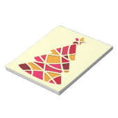 アースタイリッシュトモダン・クリスマスツリー ノートパッド (回転)