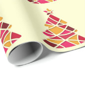 アースタイリッシュトモダン・クリスマスツリー ラッピングペーパー (ロールコーナー)