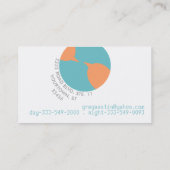 アースチャット 名刺 (裏面)