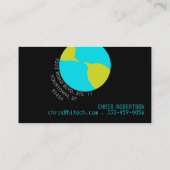 アースチャット 名刺 (裏面)