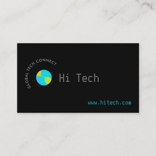 アースチャット 名刺 (正面)