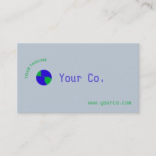 アースチャット 名刺 (正面)