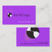 アースチャット 名刺 (正面/裏面)