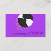 アースチャット 名刺 (裏面)