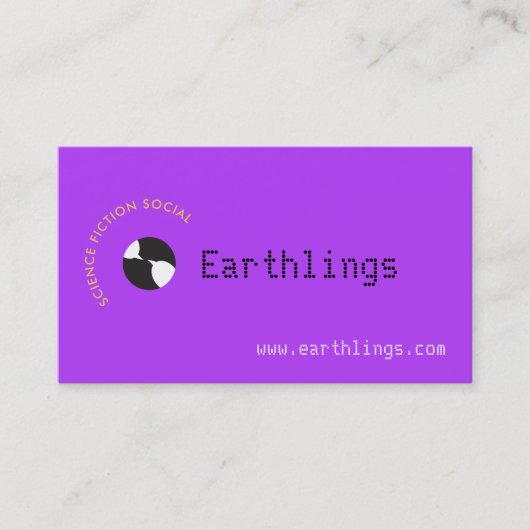 アースチャット 名刺 (正面)