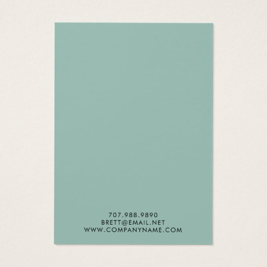 アーステイ モダン ボヘミアンスタイル オレンジクリーム イヤリング ディスプレイカード (裏面)