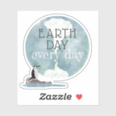 アースデイすべてのペンギン シール (シート)