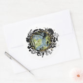 アースデイのシール ラウンドシール (封筒)