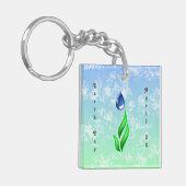 アースデイキーチェーン キーホルダー (正面左)