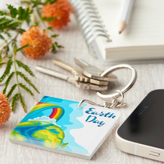 アースデイキーチェーン キーホルダー