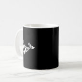 アースデイクジラ – プラスチック吹製 コーヒーマグカップ (正面左)