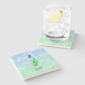 アースデイストーンコースター ストーンコースター (横)