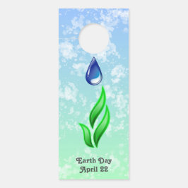 アースデイドアハンガー ドアノブサイン