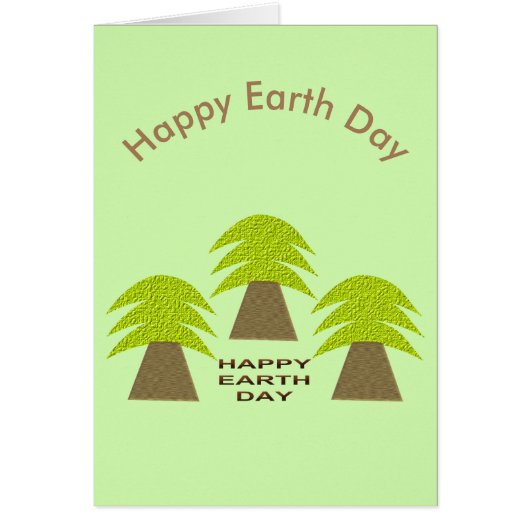 アースデイパーソナライズされたツリー (正面)