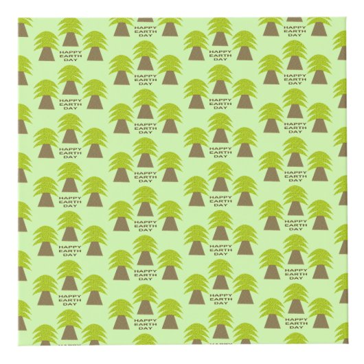 アースデイパーソナライズされたツリー フォトキューブ (右)