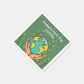 アースデイパーティー スタンダードカクテルナプキン (角)