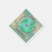 アースデイパーティー スタンダードカクテルナプキン (角)