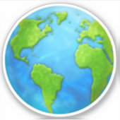 アースデイビニールのシール シール (正面)