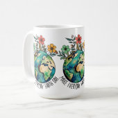 アースデイマグ コーヒーマグカップ (正面左)